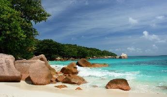 Playa Anse Lazio en la isla Praslin