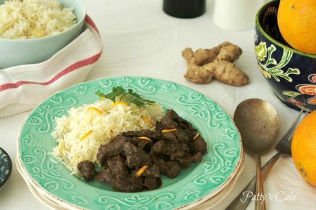 Ternera al aroma de naranja con arroz, con el toque de Karlos Arguiñano Ternera al aroma de naranja con arroz, con el toque de Karlos Arguiñano