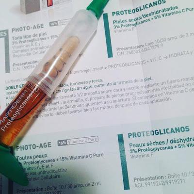 Martiderm, ampollas, vitamina c, cosmética, antiedad, antienvejecimiento, anti arrugas, beauty blogger, beauty youtuber, blogger alicante, solo yo, blog solo yo, influencer, 