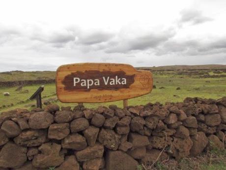 Petroglifos en Rapa Nui