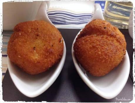 Croquetas de gambas al ajillo