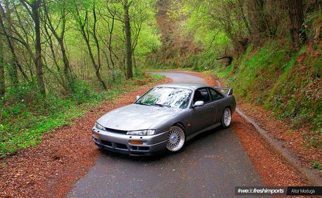 Un Nissan s14a con un toque alemán.