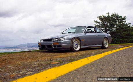 Un Nissan s14a con un toque alemán.