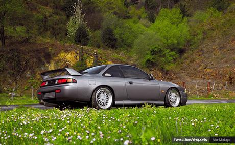 Un Nissan s14a con un toque alemán.