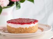 Tarta queso fresa reciclaje