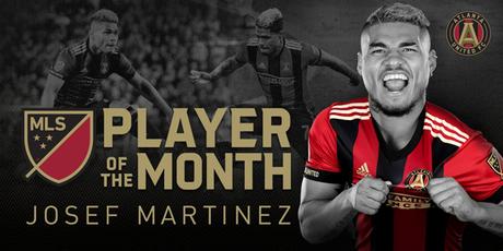El #venezolano Josef Martínez es nombrado “Jugador del Mes” en la #MLS #Futbol