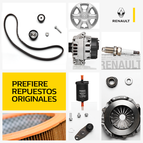 Renault mejora servicio brindando repuestos de calidad y garantía