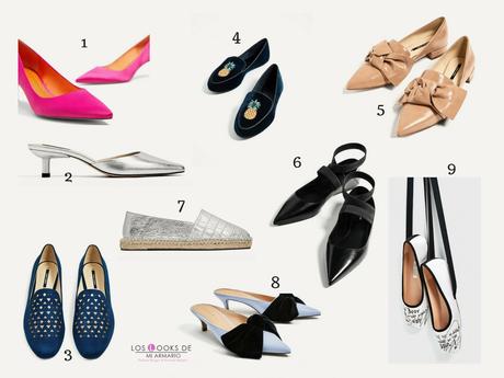 tendencias de zapatos el calzado tendencia de la primavera verano 2017, bailarinas, sneakers, mule, etc