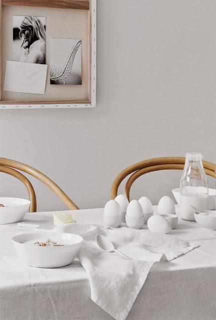 Mesa especial Pascua