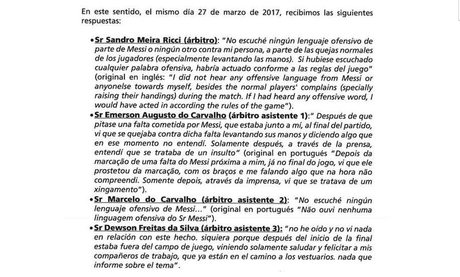 Final del partido Argentina 1 - Chile 0 Messi enojado con un arbitro
