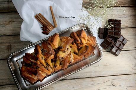 Pull apart bread de calabaza y chocolate (Tmx) Pull apart bread de calabaza y chocolate (Tmx)