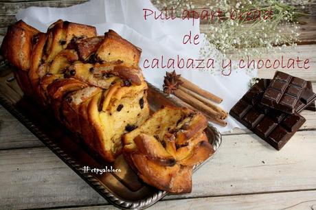 Pull apart bread de calabaza y chocolate (Tmx) Pull apart bread de calabaza y chocolate (Tmx)