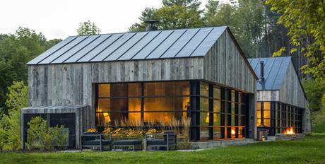 Casa de Maderas Rusticas en Vermont