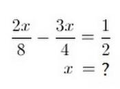 Algebra Recipe: Solving Equation with Variables