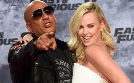 Así lucen las estrellas de Rápido y Furioso 8 en su premiere #cine #peliculas