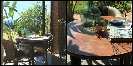 Antes y después de una mesa Antes y después de una mesa