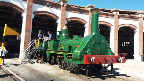 Visita al Museu del Ferrocarril de Vilanova i la Geltrú
