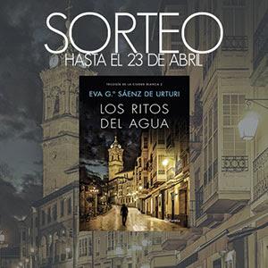 Sorteo 'Los ritos del agua' de Eva G. Saénz de Urturi