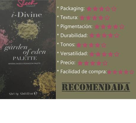 SLEEK, paleta i-Divine, Garden of Eden