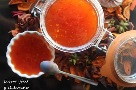 SALSA SWEET CHILI , COCINA TAILANDESA