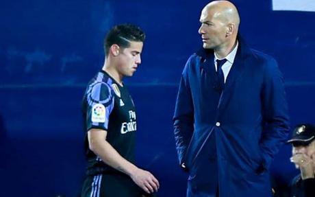 James y Zidane, la 
