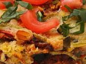 Lasaña tempeh verduras