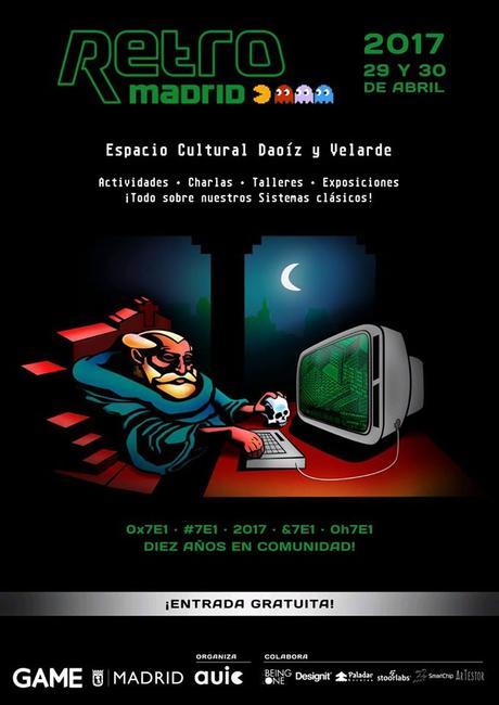 RetroMadrid 2017 ya tiene cartel definitivo