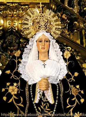 Virgen de la Soledad de Fuenlabrada, con historia