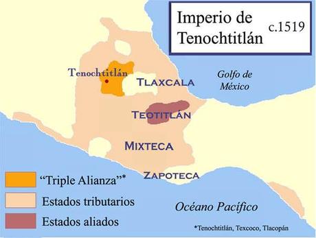 Mapa de la Triple Alianza
