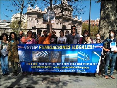 Gran éxito en la PRIMERA ACCIÓN INFORMATIVA de CIELOS LIMPIOS MADRID