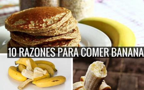 razones para comer banana