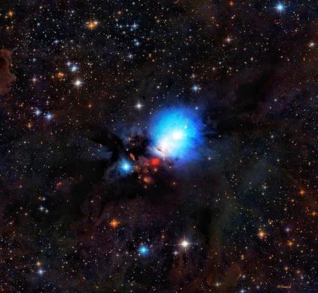 NGC 1333, una impresionante nebulosa de reflexión