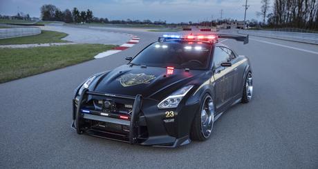 Este es “Copzilla”, un Nissan GT-R rediseñado para luchar contra el crimen #Autos