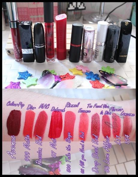 #Colecciones# ~Labiales Rojos~