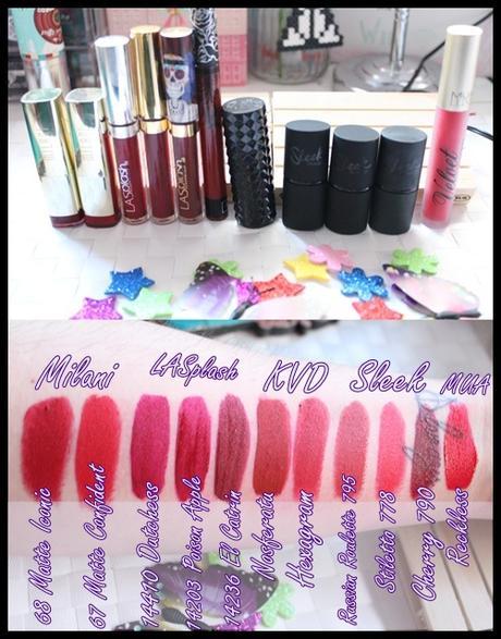 #Colecciones# ~Labiales Rojos~