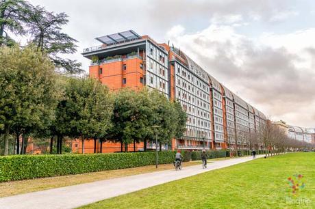 Visita del barrio de la Cité Internationale en Lyon Francia
