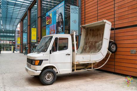 Visita de los barrios ultra modernos de Lyon Francia