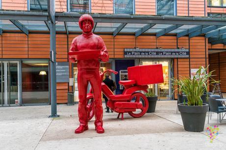Visita de los barrios ultra modernos de Lyon Francia