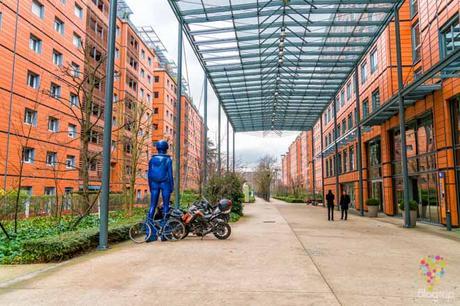 Visita de los barrios ultra modernos de Lyon Francia