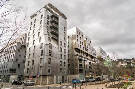 La Confluence, barrio ultra moderno de Lyon Francia