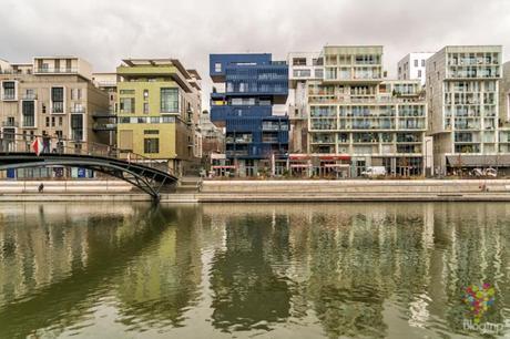 Apartamentos de arquitectura moderna en Lyon Francia
