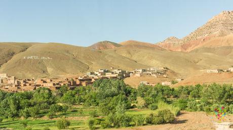 Fotografía del paisaje del Atlas, Ouarzazate Marruecos