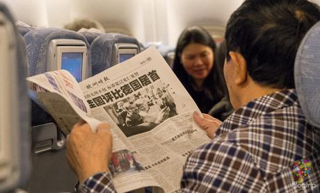 Pasajeros en el vuelo París - Pekín - Yangon