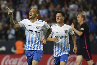 MALAGA CF 2-0 FC BARCELONA