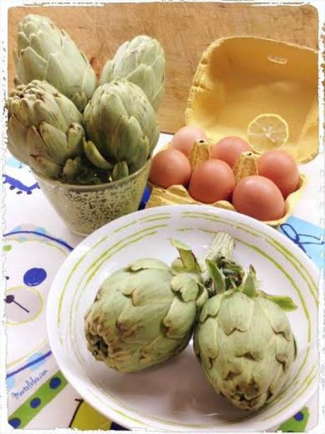 Tortitas de alcachofa