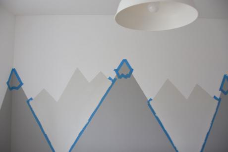 DIY para niños o bebes: PASO A PASO PARA HACER UN MURAL DE MONTAÑAS