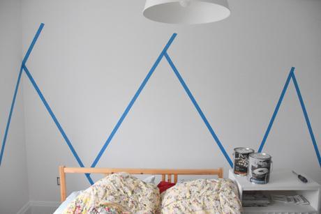 DIY para niños o bebes: PASO A PASO PARA HACER UN MURAL DE MONTAÑAS