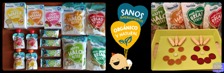 productos Heavenly Tasty Organics snack sano niños orgánico