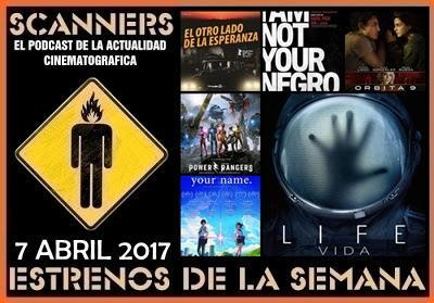 Estrenos de la Semana 7 Abril de 2017 por el Podcast Scanners