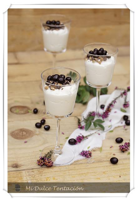 Crema de Queso y Yogur con Conguitos